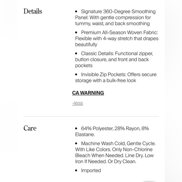 Spanx WellSuited Wide Leg Pants - NWT - Picture 11 of 11